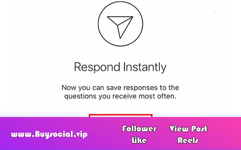 What is Instagram Quick Reply?